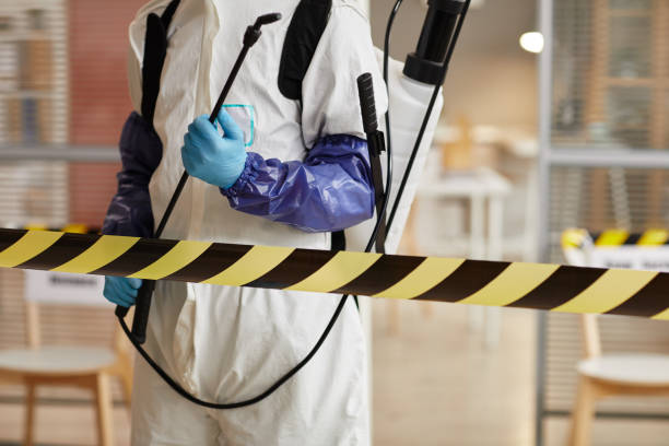 Professional Blood Cleanup technician working in Hillsborough, CA
